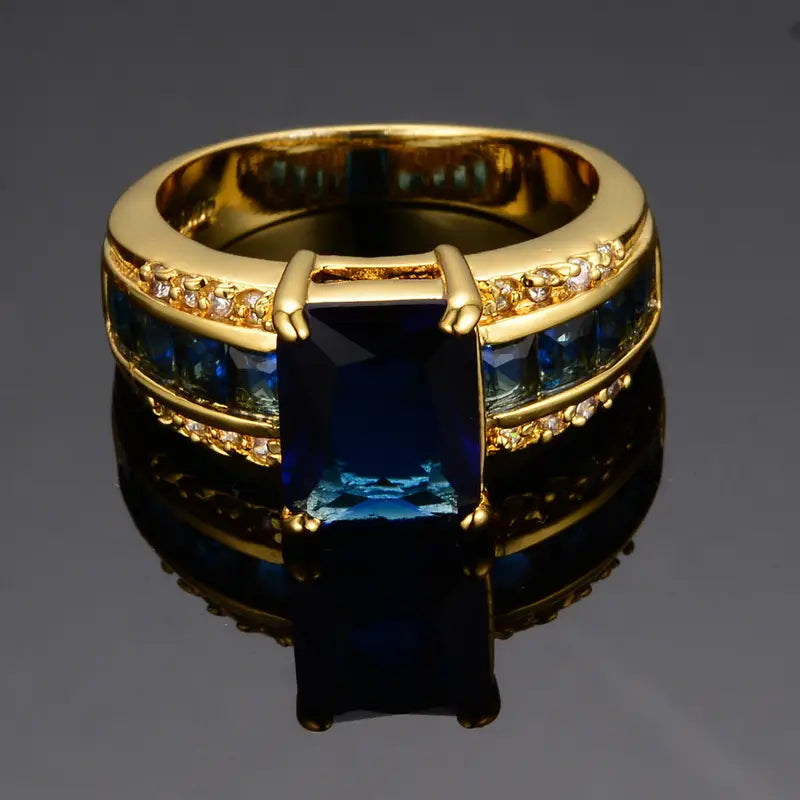 Anello in oro Kassira Bluemont