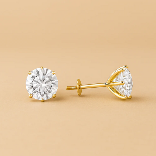 Orecchini Tera Bold Statement in oro scintillante