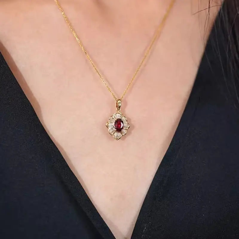 Collana Kavella Solcrimson | Oro
