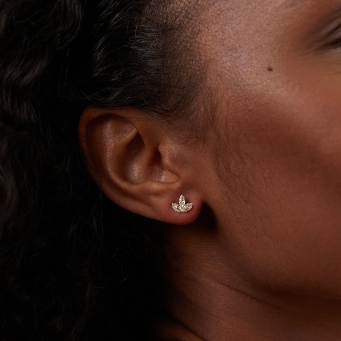 Eleganti orecchini a cascata