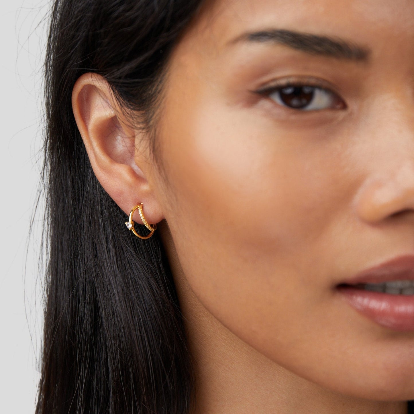 Orecchini Artie Crystal Gold