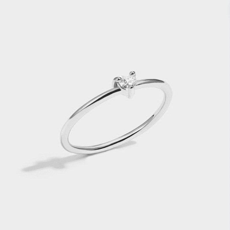 Anello a forma di cuore in cristallo "Small Love"