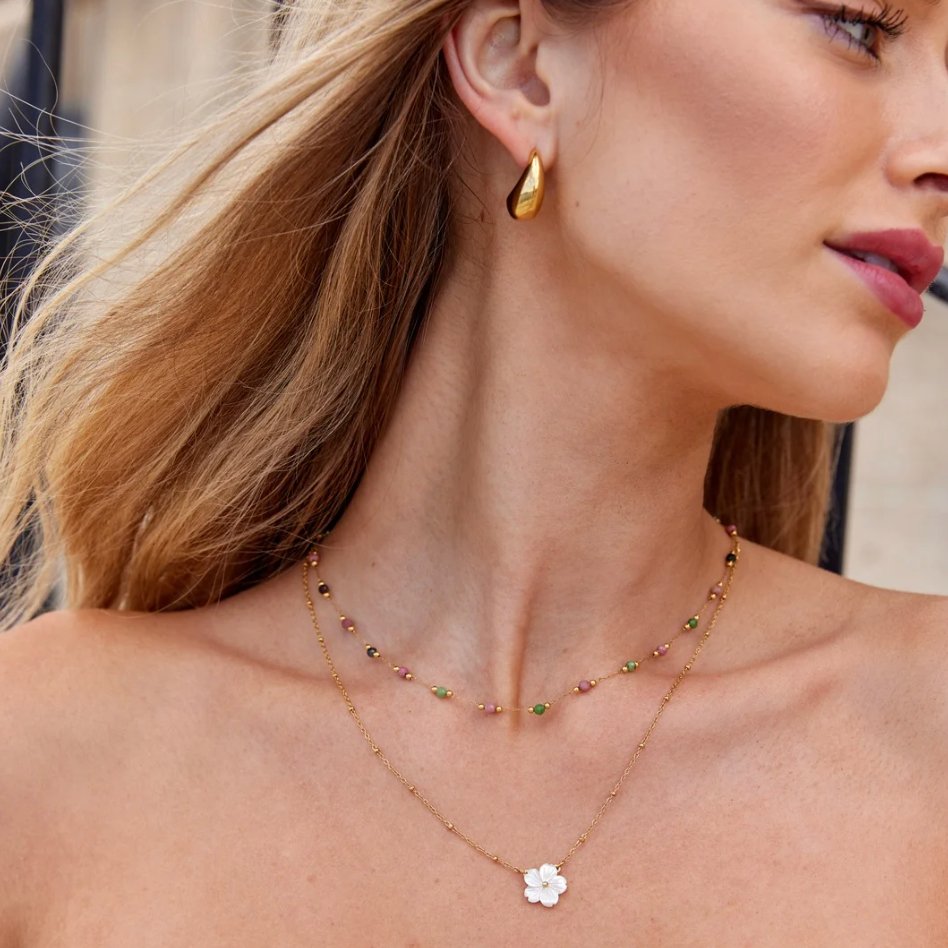 Collana con fiore Greatness Blossom