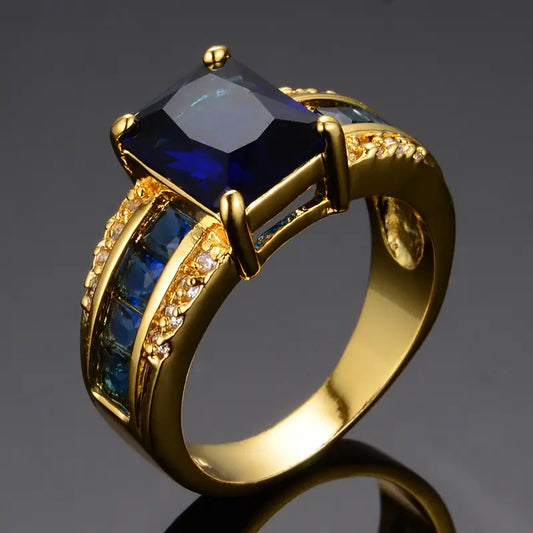Anello in oro Kassira Bluemont