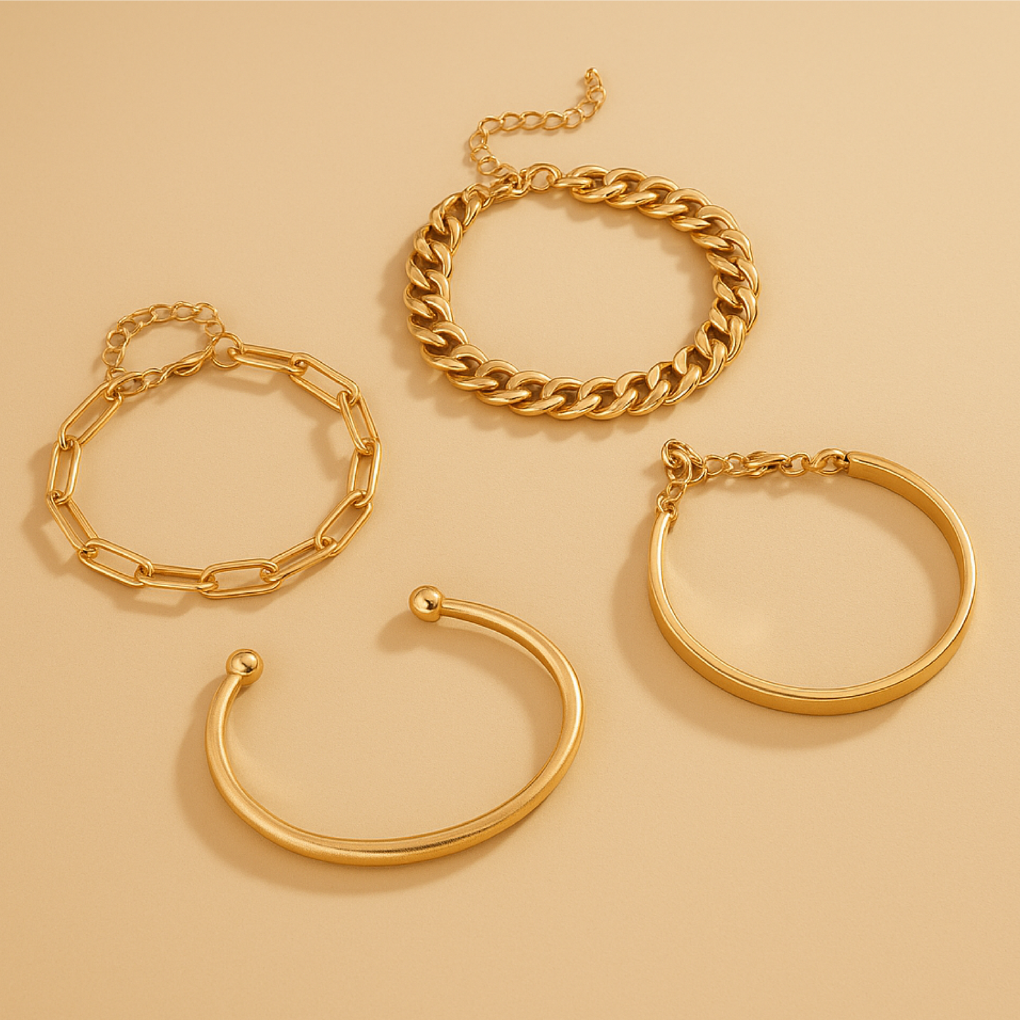 Set Elan Mercer – Senza tempo in oro