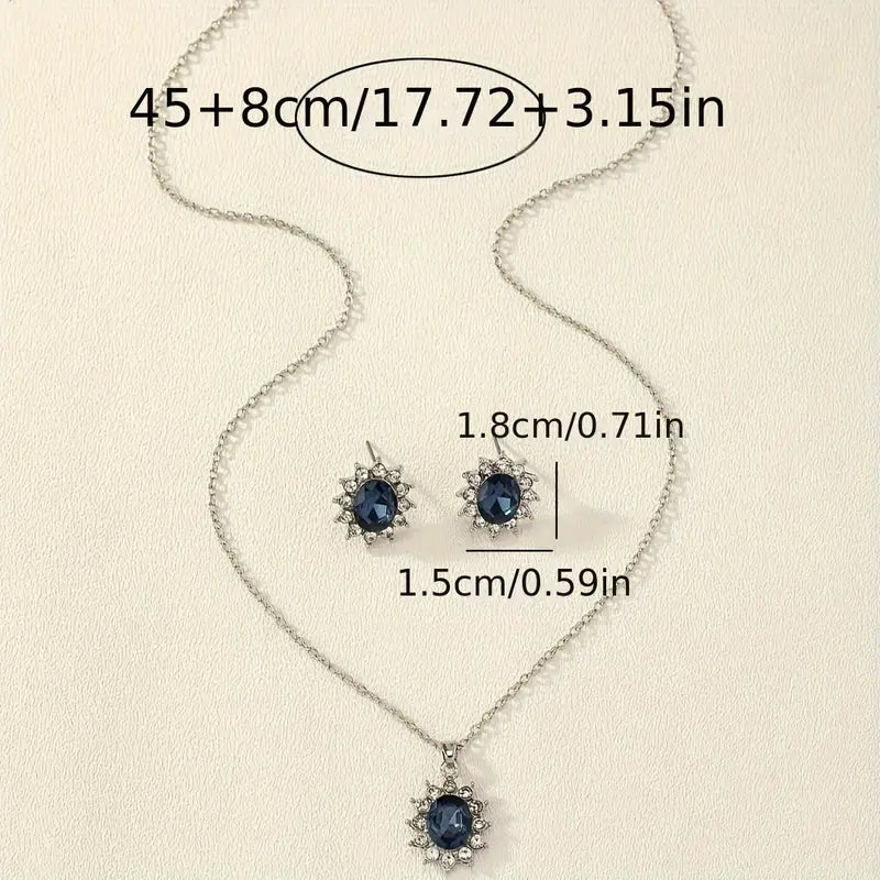 Parure di gioielli Katya Azuryn | Oro bianco