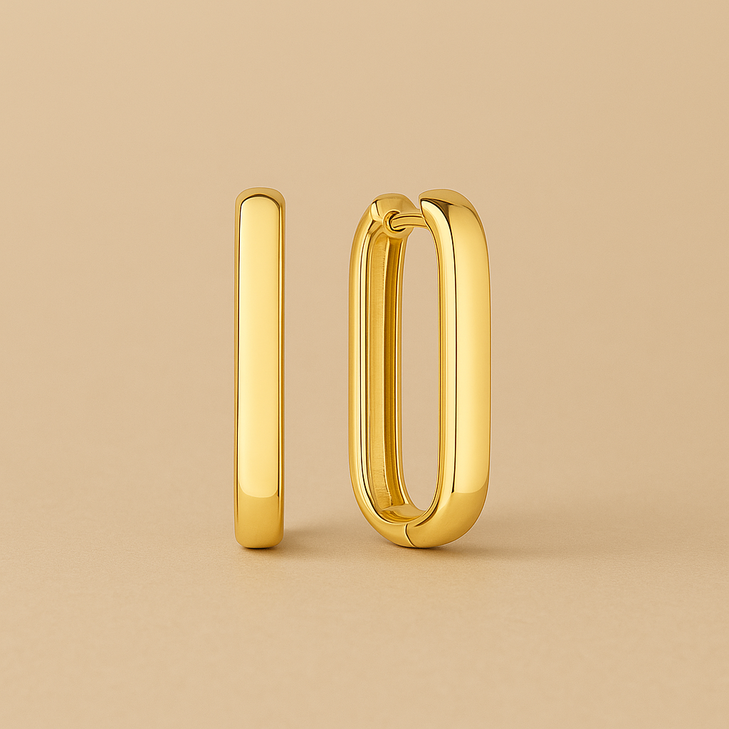 Gli Icon Hoops in oro