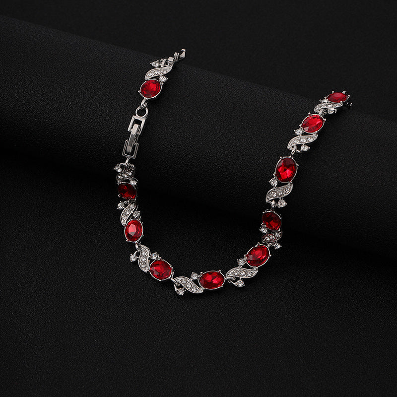 Bracciale Giada Valrouge | Oro bianco