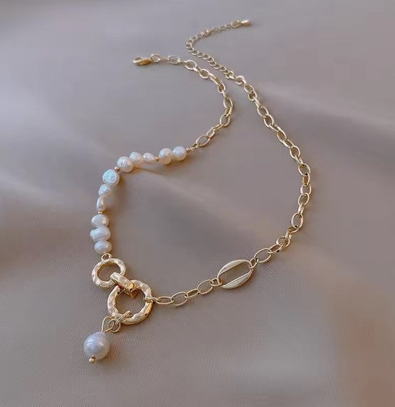 Collana di perle d'acqua dolce naturali