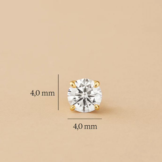 Orecchini Larmes de Lune in oro