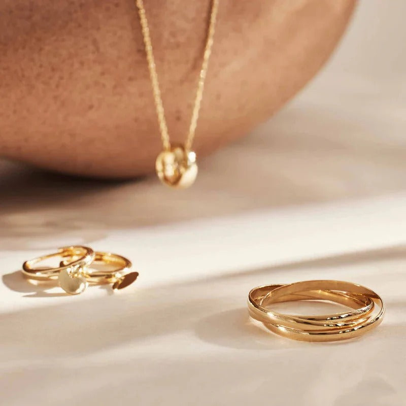 Anello Léna Trielle in oro