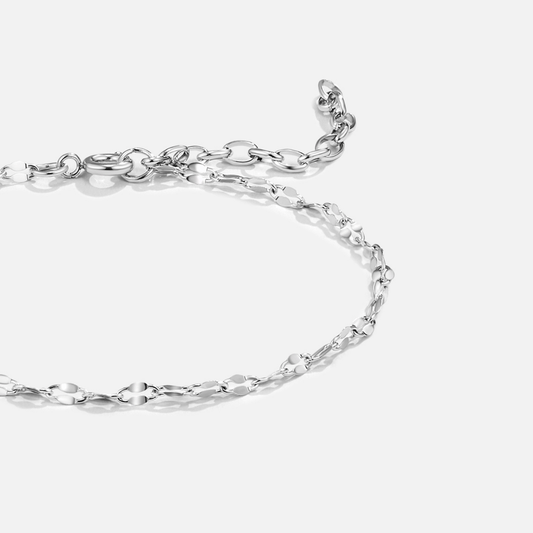 Bracciale a catena in argento Leila