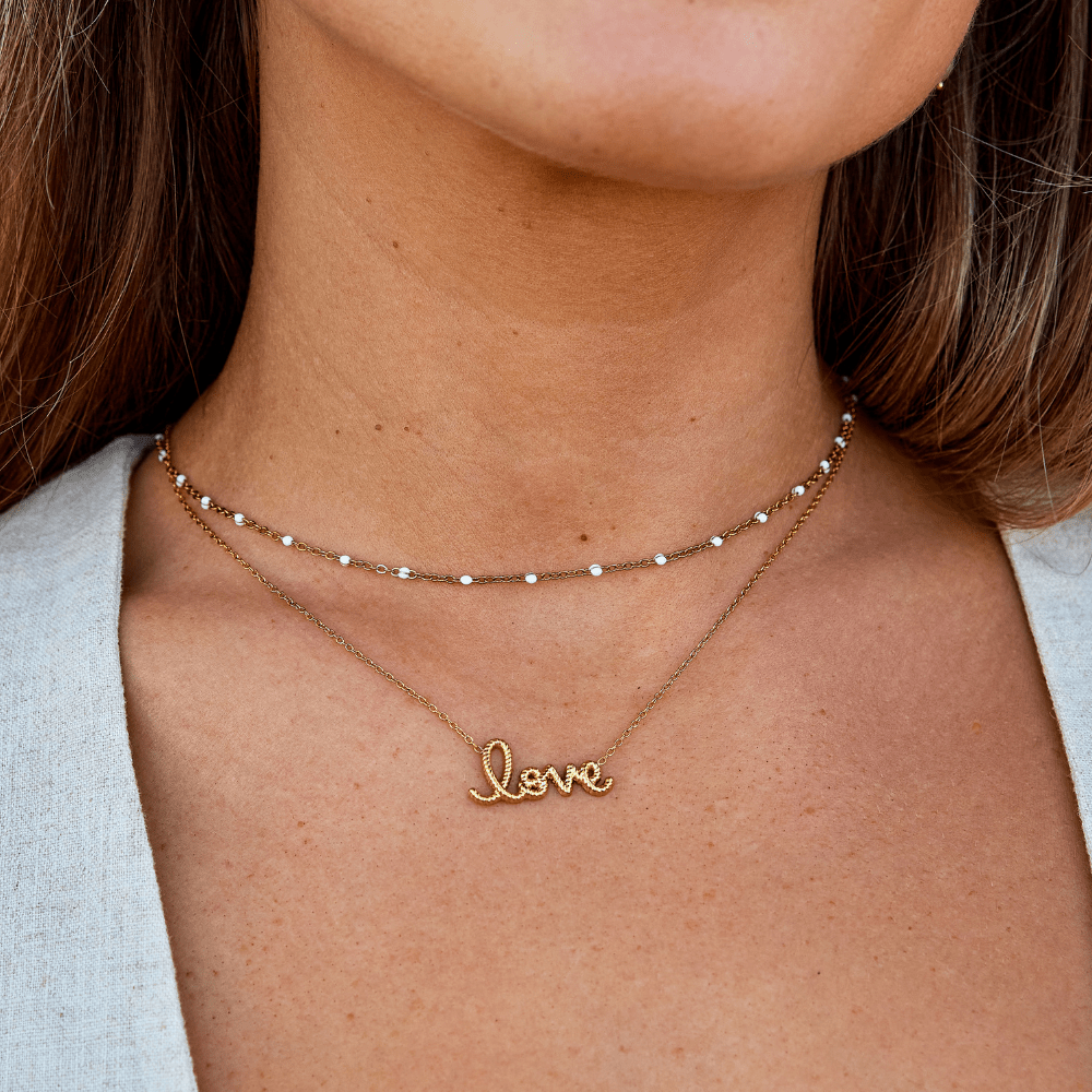 Collana con ciondolo "Amore"