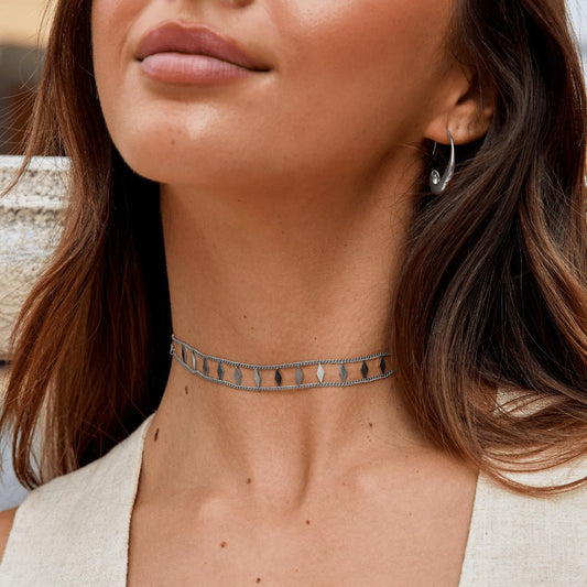 Choker in argento Zara